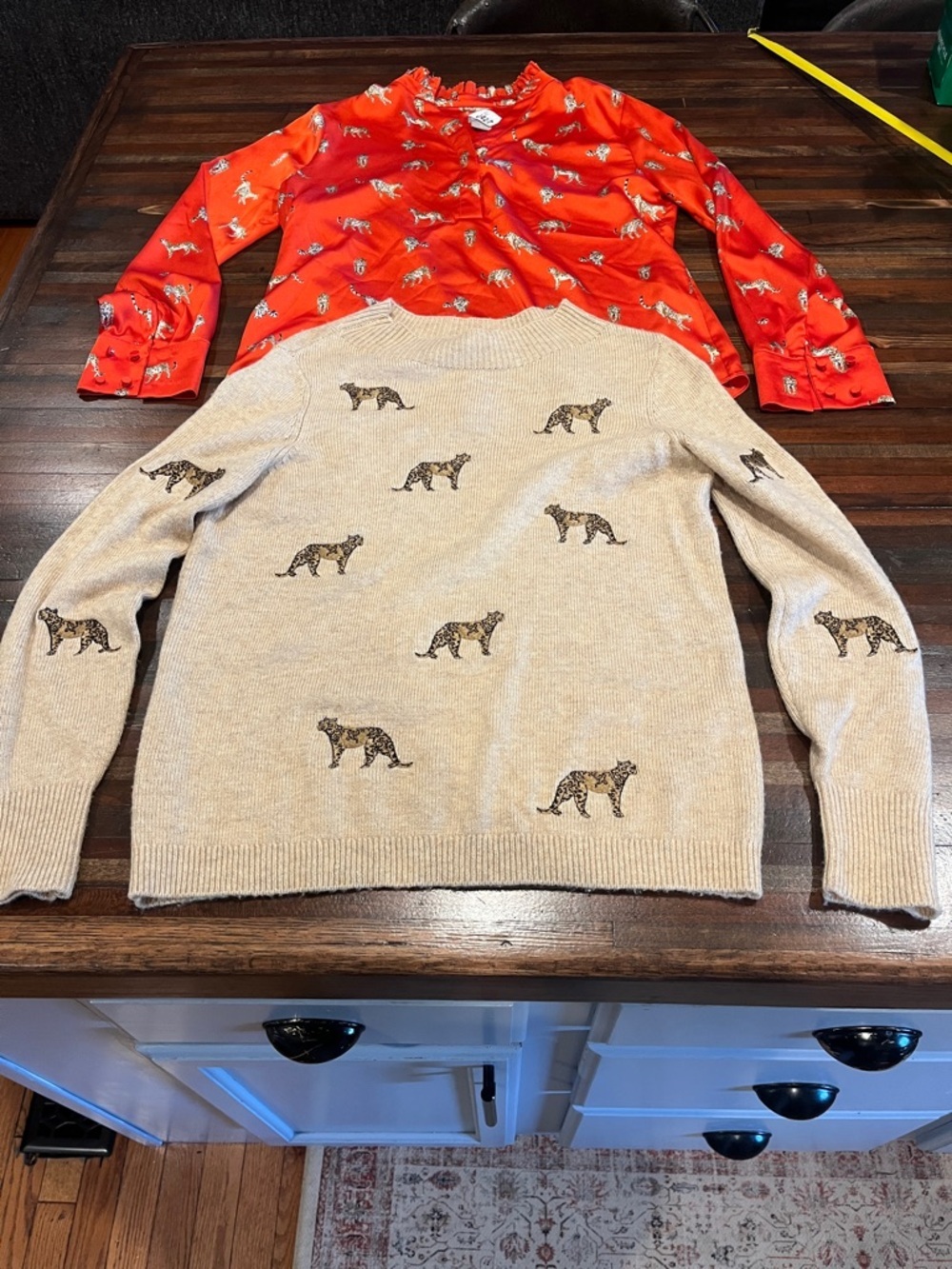 Chico’s Leapard Top Bundle XS